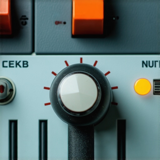 Person turning the gain knob on a microphone or audio interface to prevent clipping